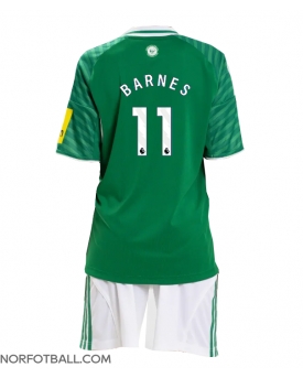 Billige Fotballdrakt Newcastle United Harvey Barnes #11 Replika Bortedraktsett Barn 2025-26 Kortermet (med bukser)